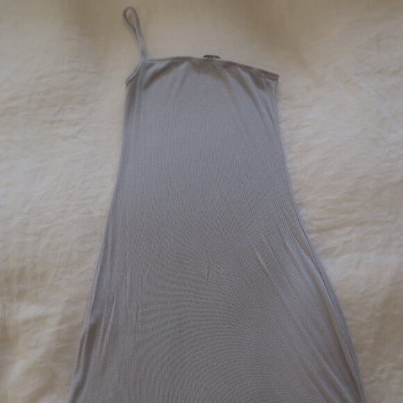 RARE - Joah Brown Knit One Shoulder Mini-Dress - Picture 8 of 8